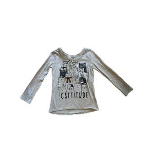 Carter's Cattitude Longsleeve 4/5